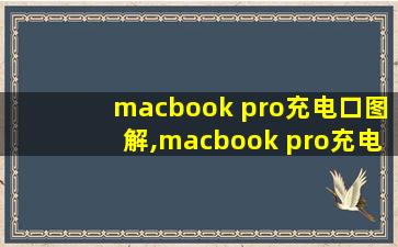 macbook pro充电口图解,macbook pro充电功率